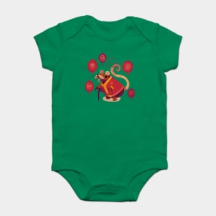 the year of the splinter Baby Bodysuit